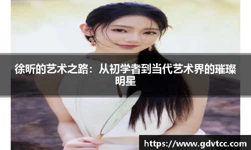 徐昕的艺术之路：从初学者到当代艺术界的璀璨明星